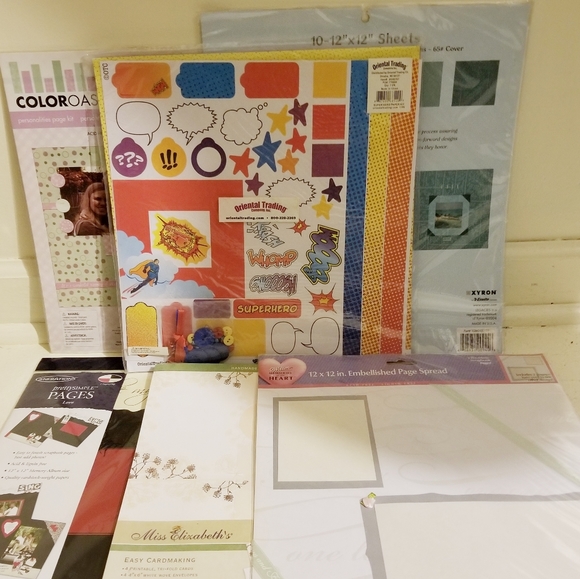 scrapbook Other - LOT OF SCRAPBOOK  SUPPLIES AND MORE